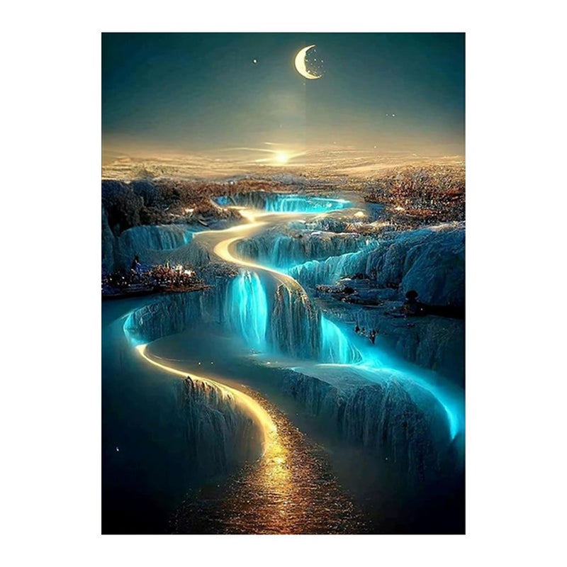 Dreamy Moon Diamond Painting - Round Diamond, Full Diamond, Square Diamond, Living Room & Bedroom Decor - DIY Wholesale